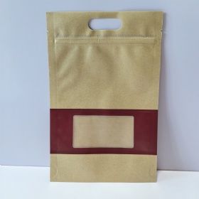 Custom Flat Pouches Plastic Packing Bag for Foods